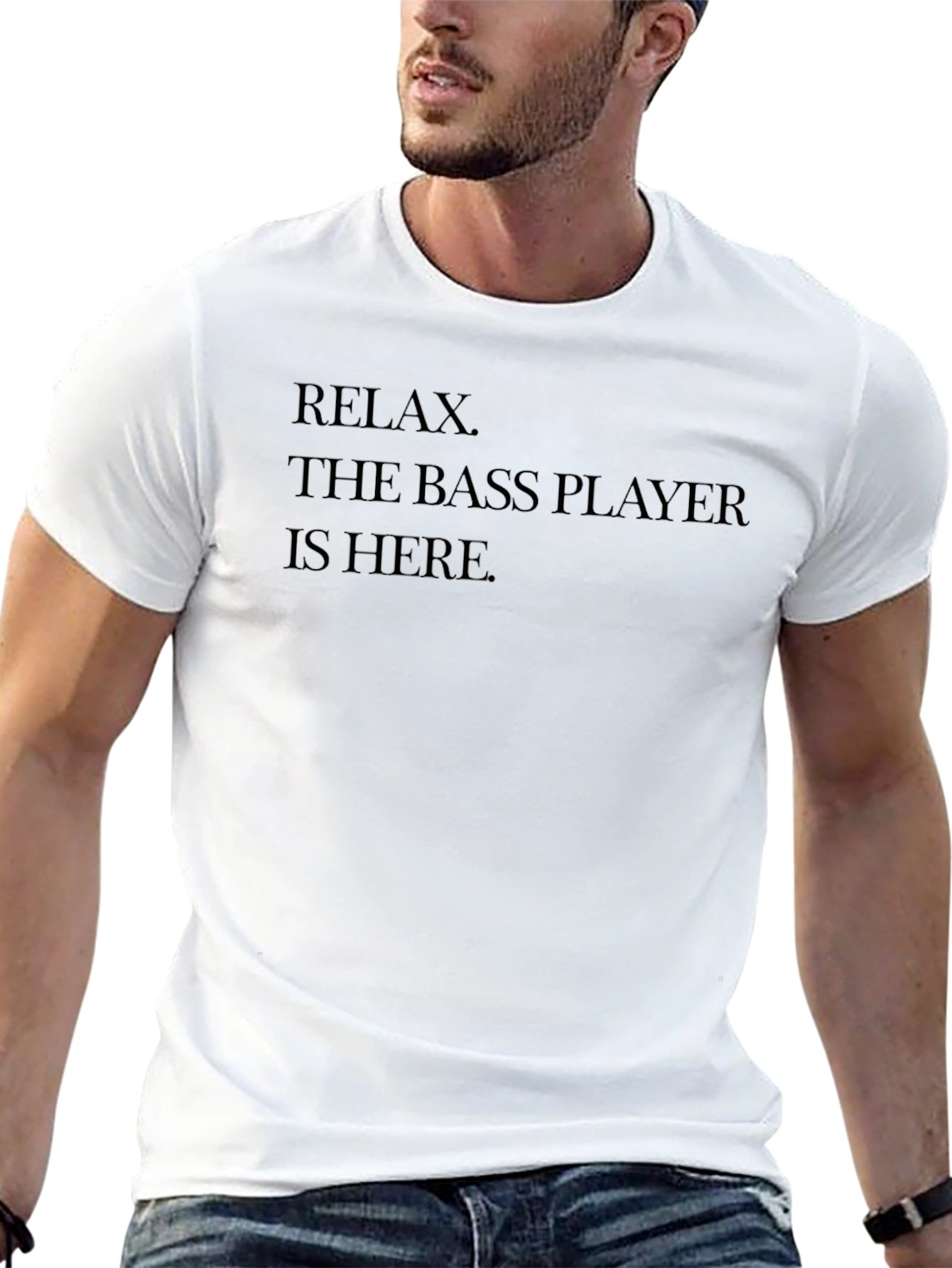 Relax Bass Player T-Shirt - Music Humor Tee
