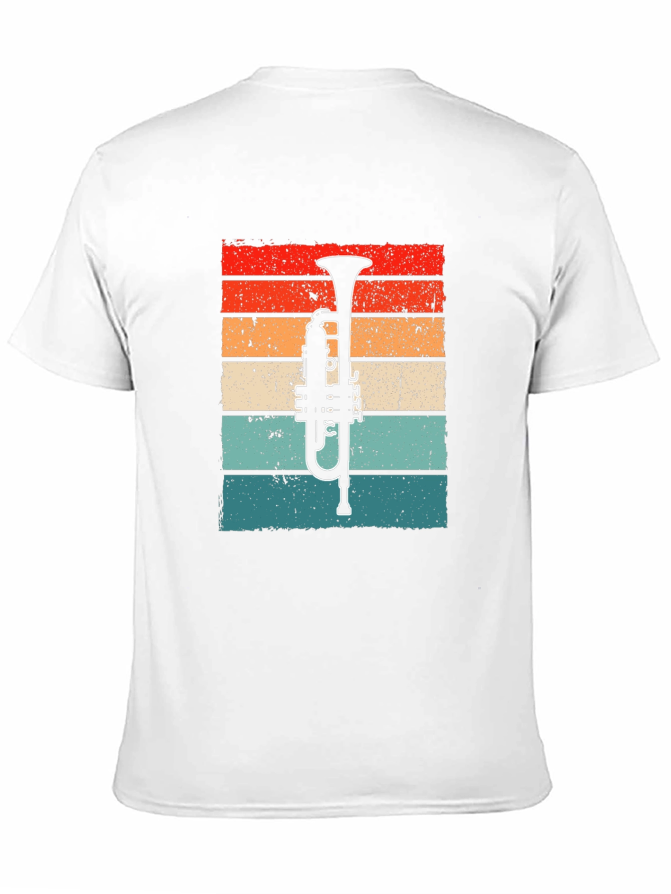 Retro Trumpet Graphic Tee - Music Lover T-Shirt