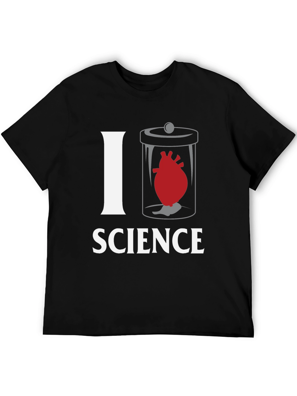 I Heart Science T-Shirt - Novelty Anatomy Tee