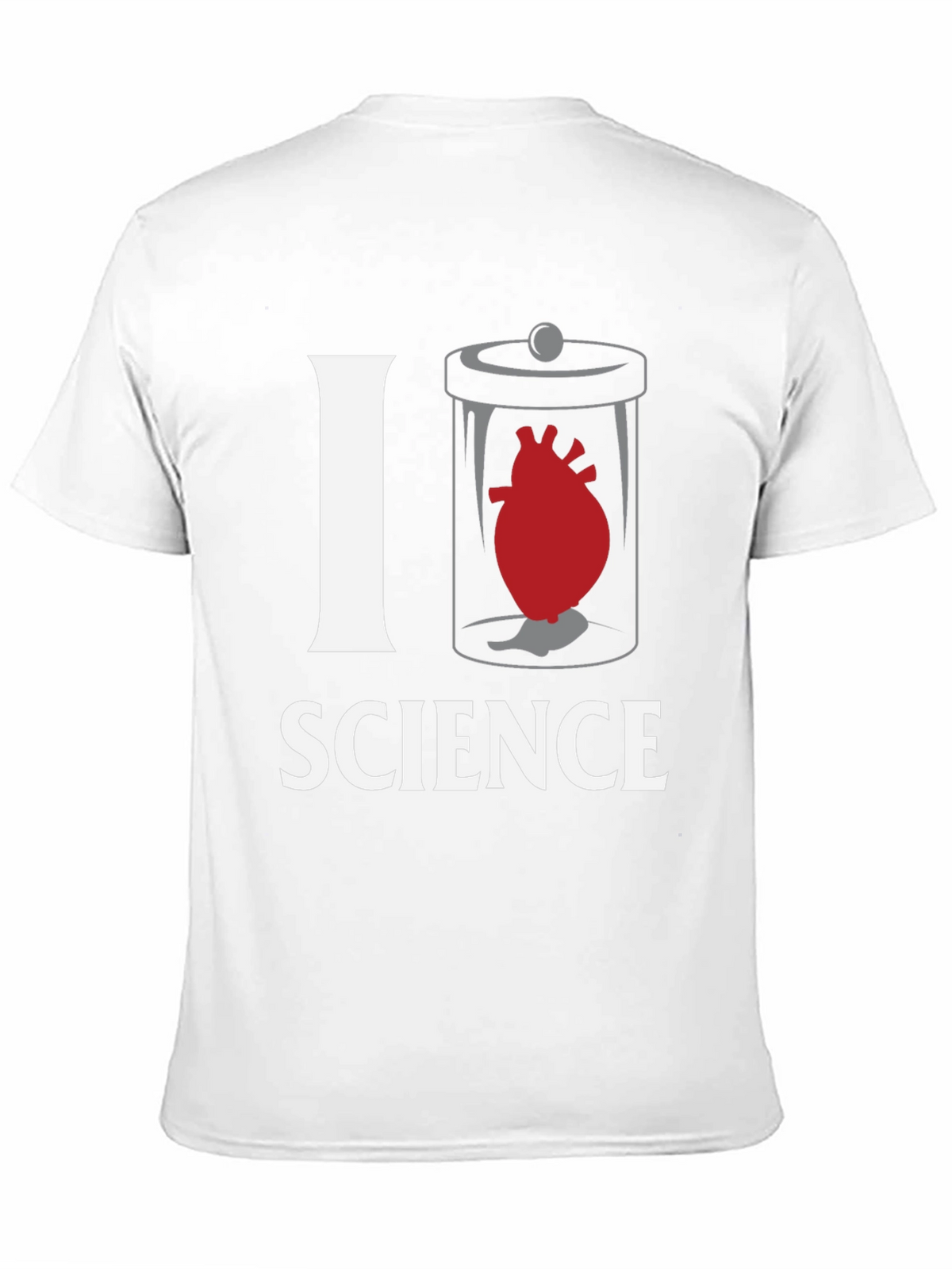 I Heart Science T-Shirt - Novelty Anatomy Tee