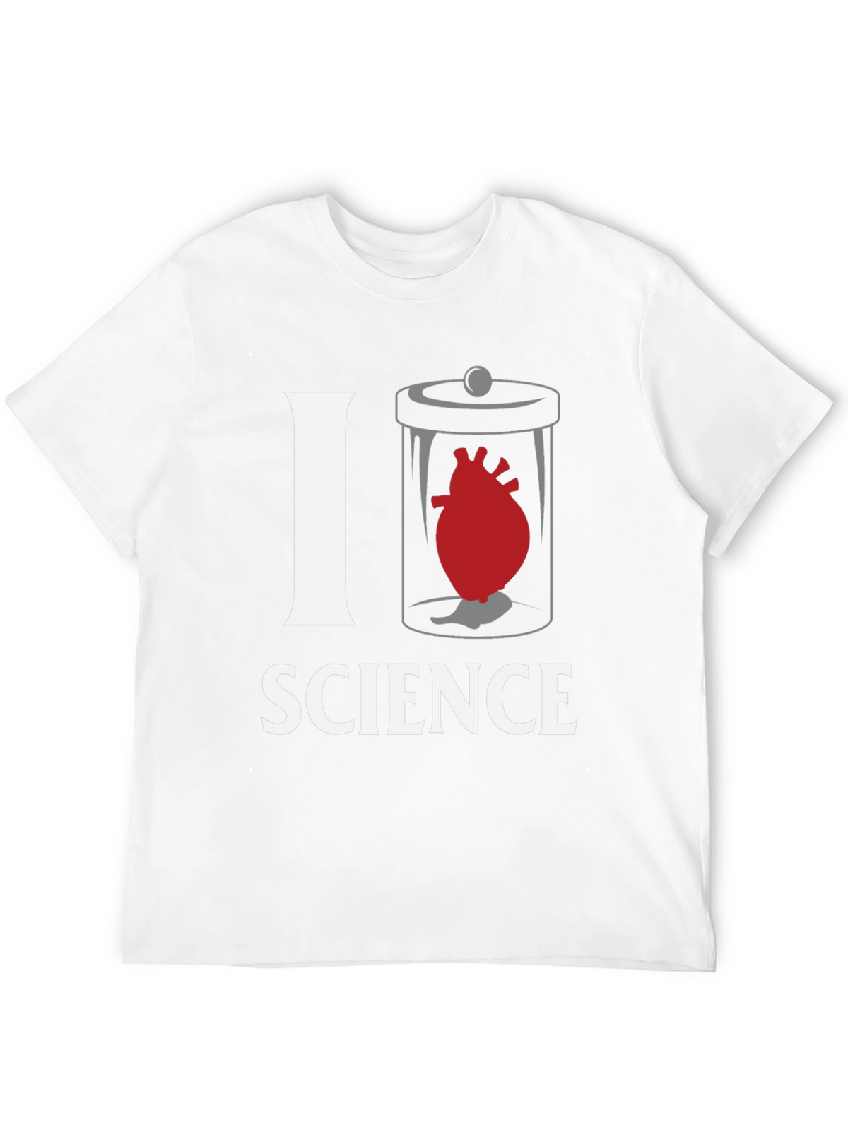 I Heart Science T-Shirt - Novelty Anatomy Tee