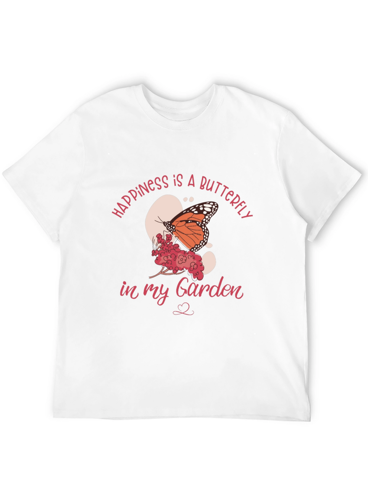 Happiness Butterfly Garden Graphic Tee