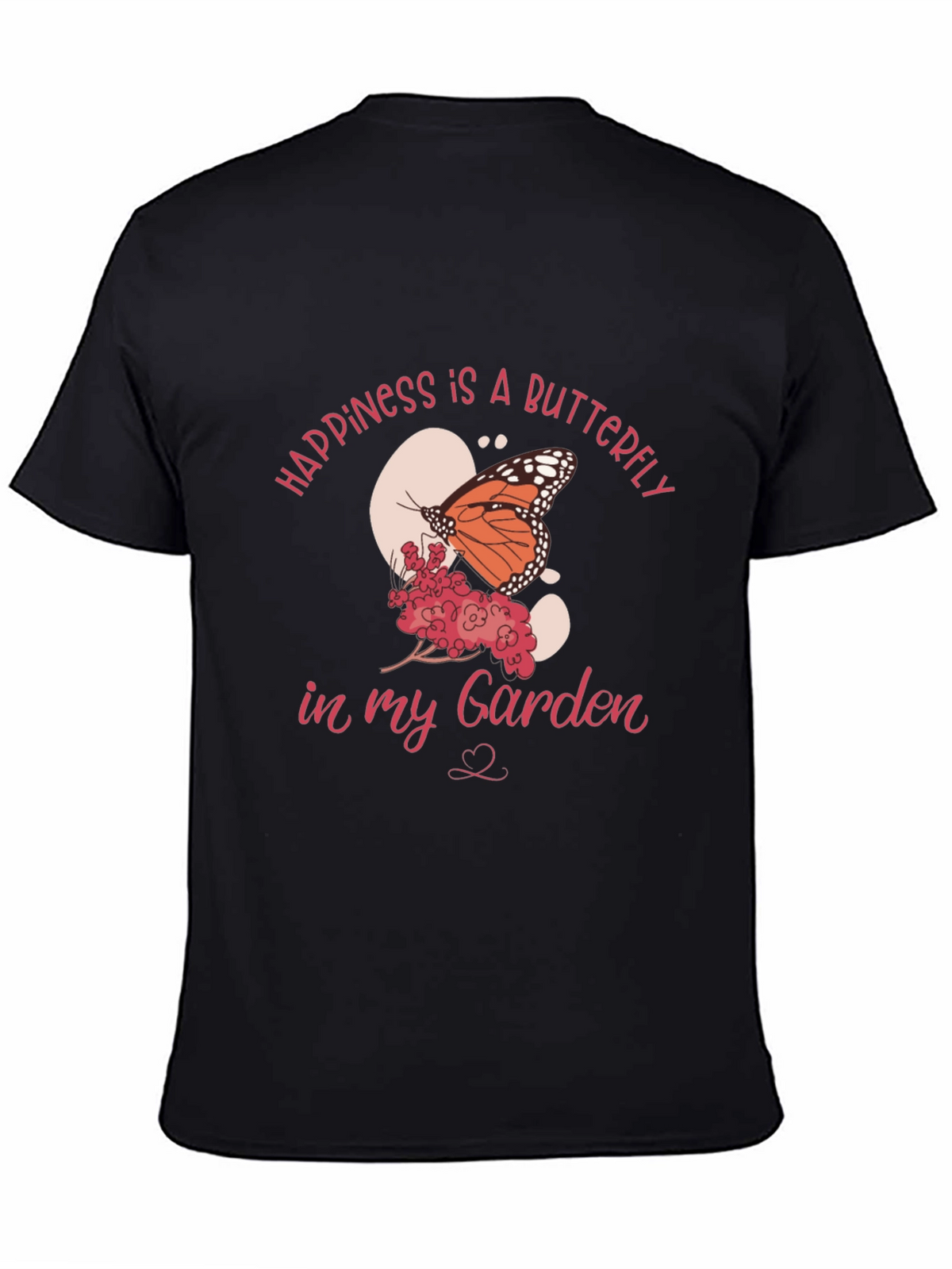 Happiness Butterfly Garden Graphic Tee