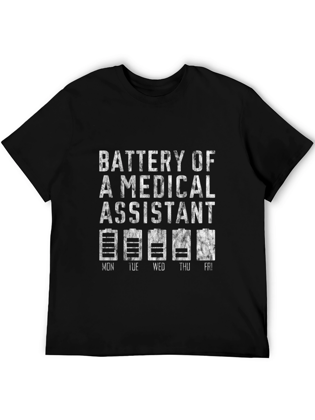 Medical Assistant Battery Level T-Shirt