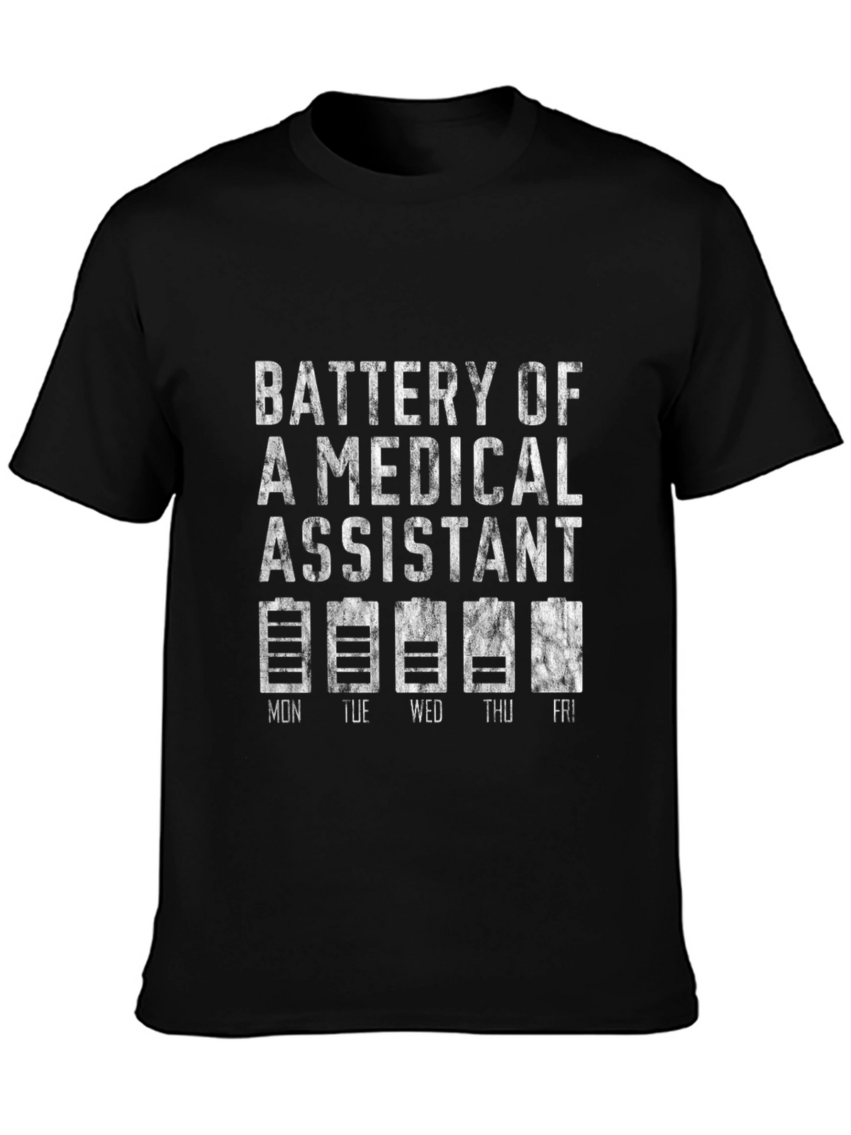 Medical Assistant Battery Level T-Shirt