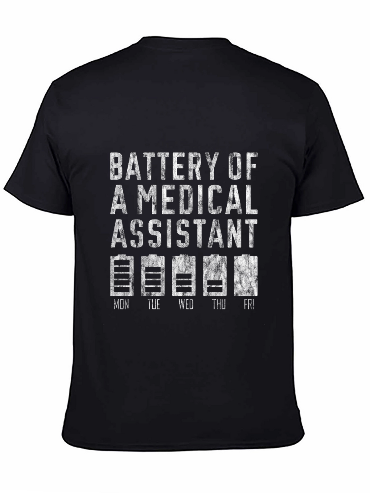 Medical Assistant Battery Level T-Shirt