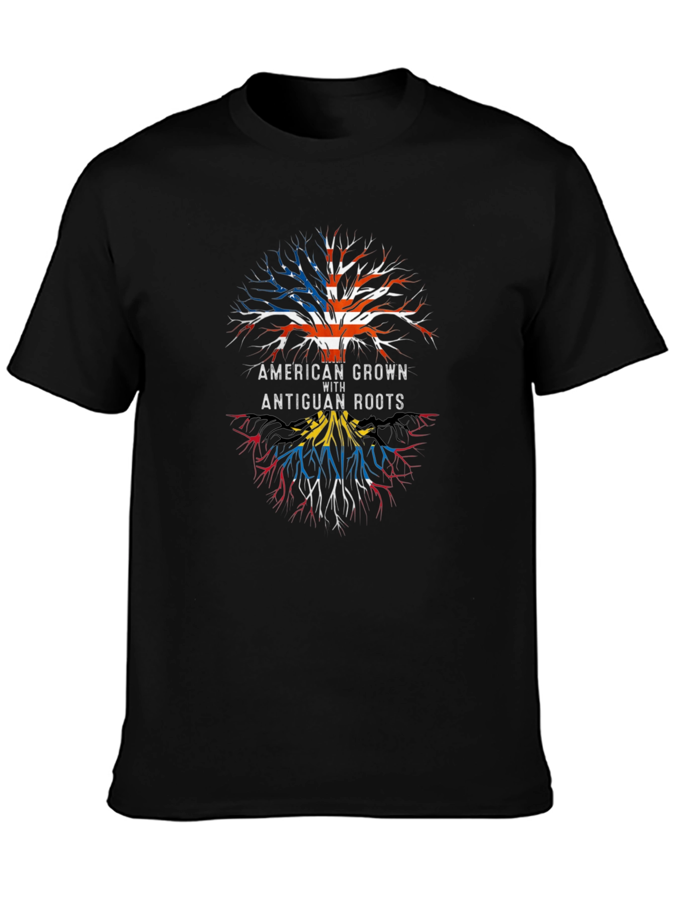 American Grown with Antiguan Roots T-Shirt