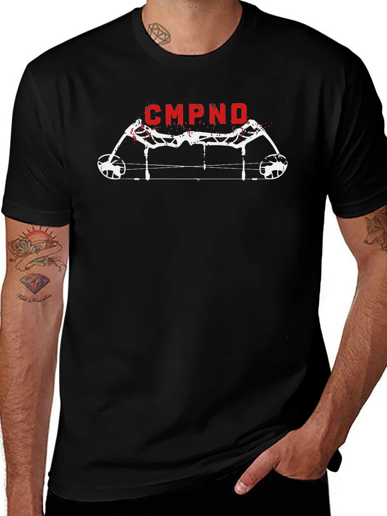 CMPND Archery T-Shirt - Black