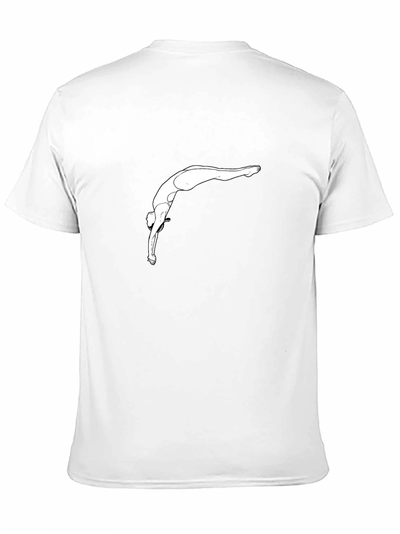 Diver Graphic Black T-Shirt