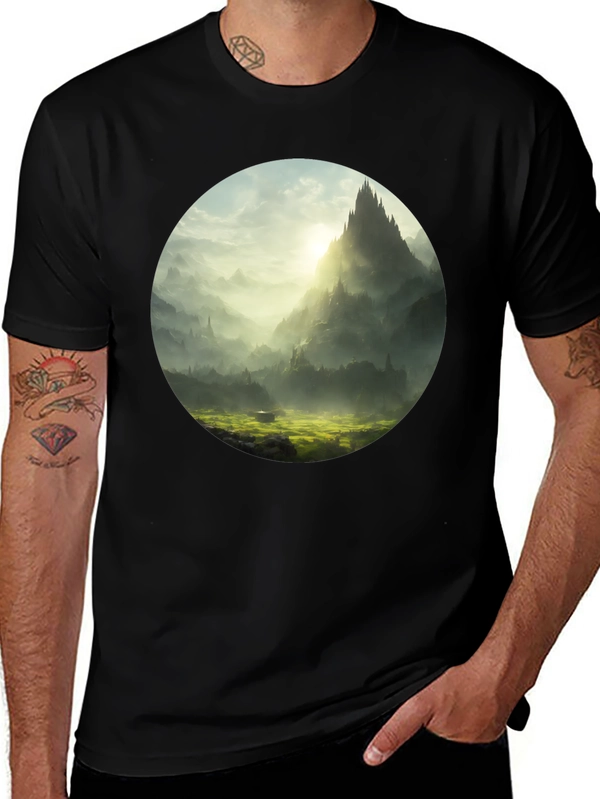 Fantasy Landscape Graphic Tee