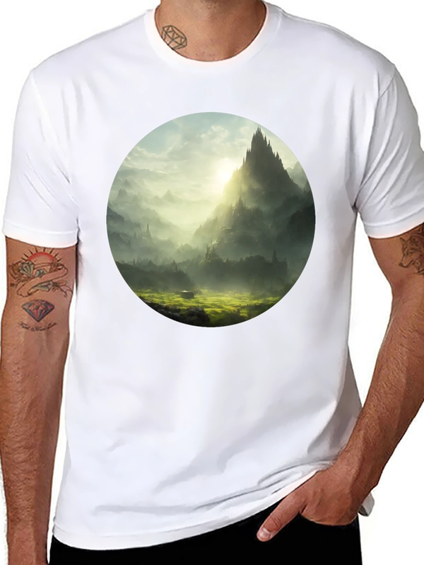 Fantasy Landscape Graphic Tee
