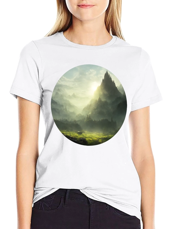 Fantasy Landscape Graphic Tee