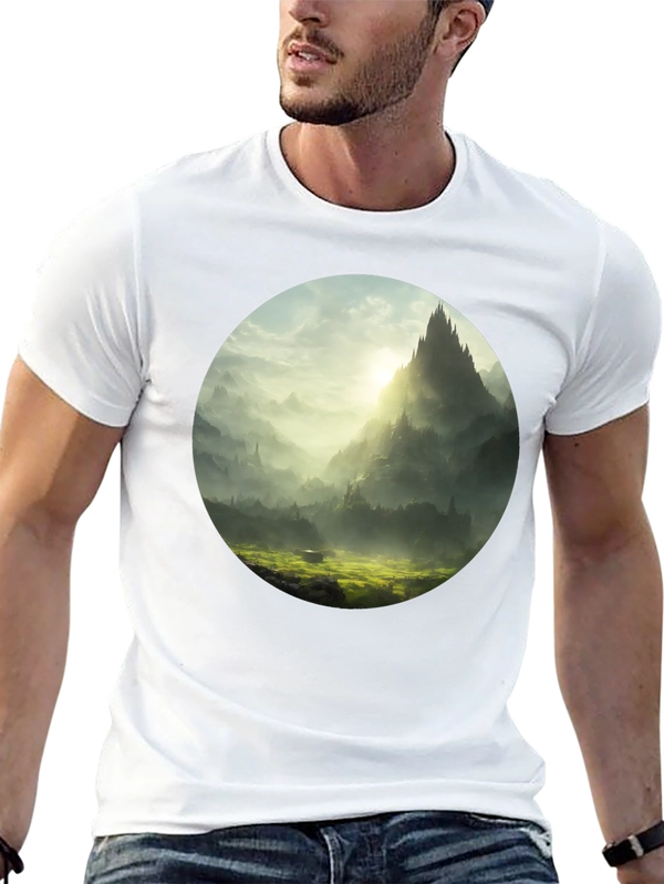 Fantasy Landscape Graphic Tee