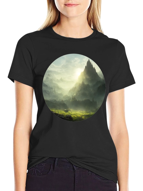 Fantasy Landscape Graphic Tee