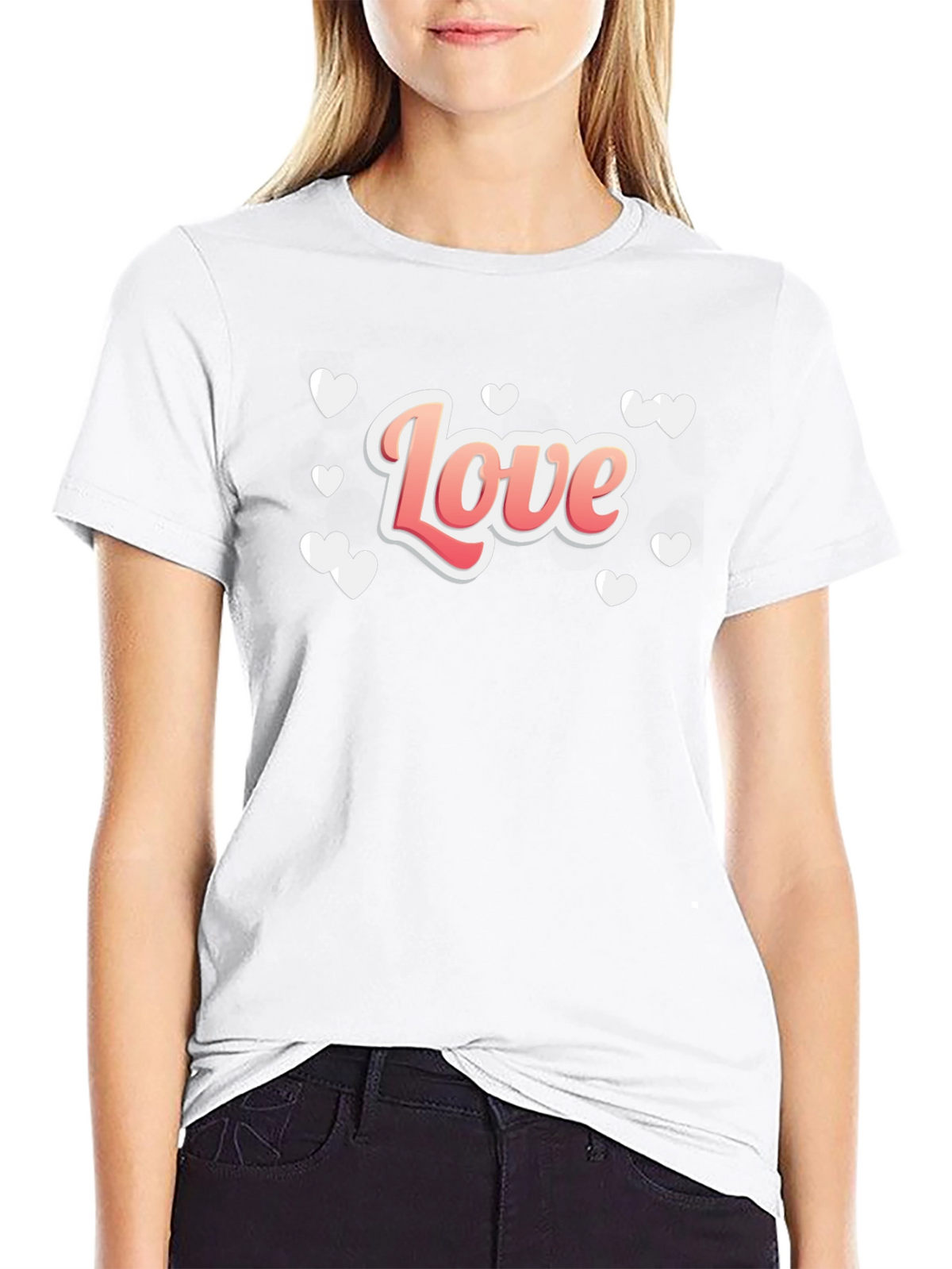 Love T-Shirt - Romantic Design