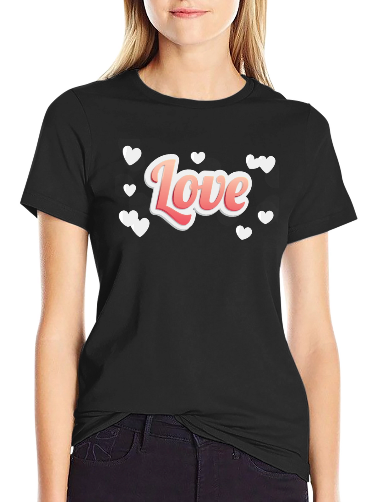 Love T-Shirt - Romantic Design
