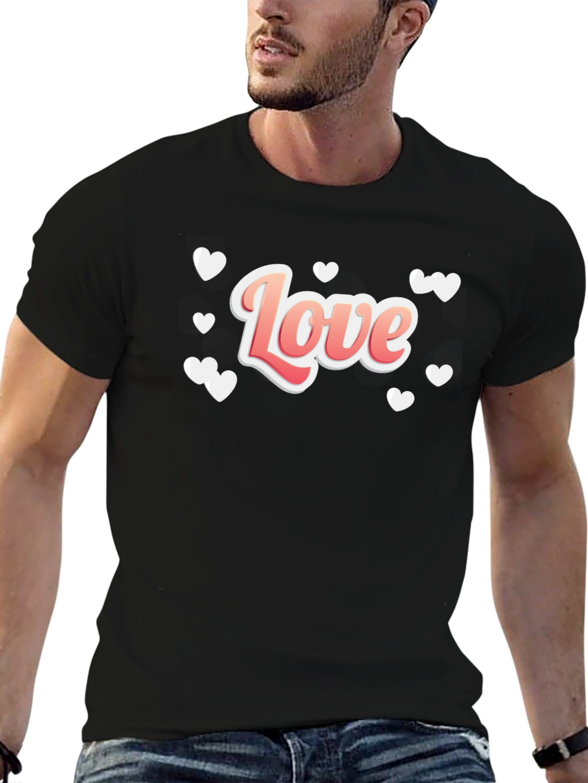 Love T-Shirt - Romantic Design