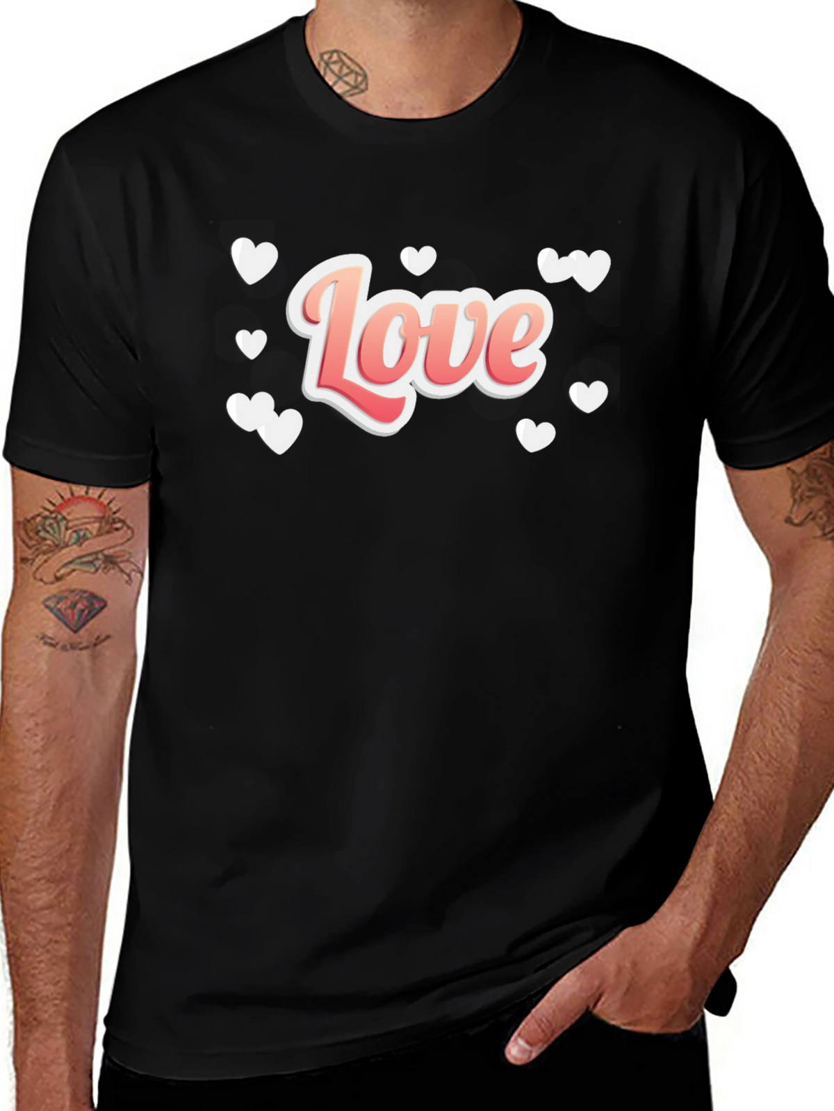 Love T-Shirt - Romantic Design