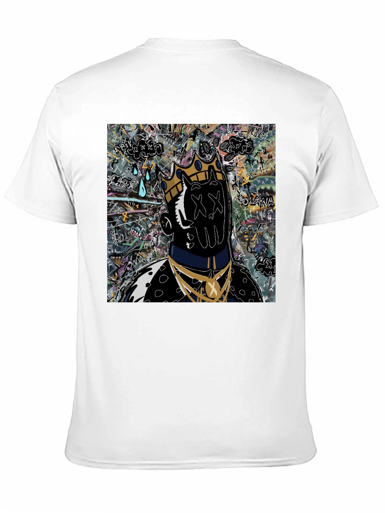 Abstract King Graphic T-Shirt