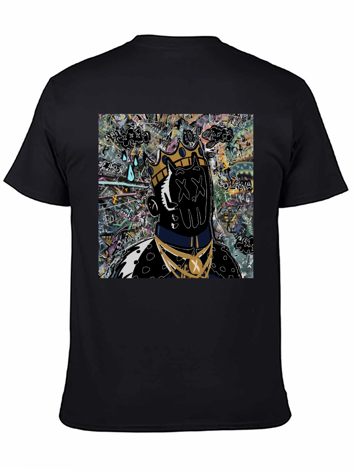 Abstract King Graphic T-Shirt