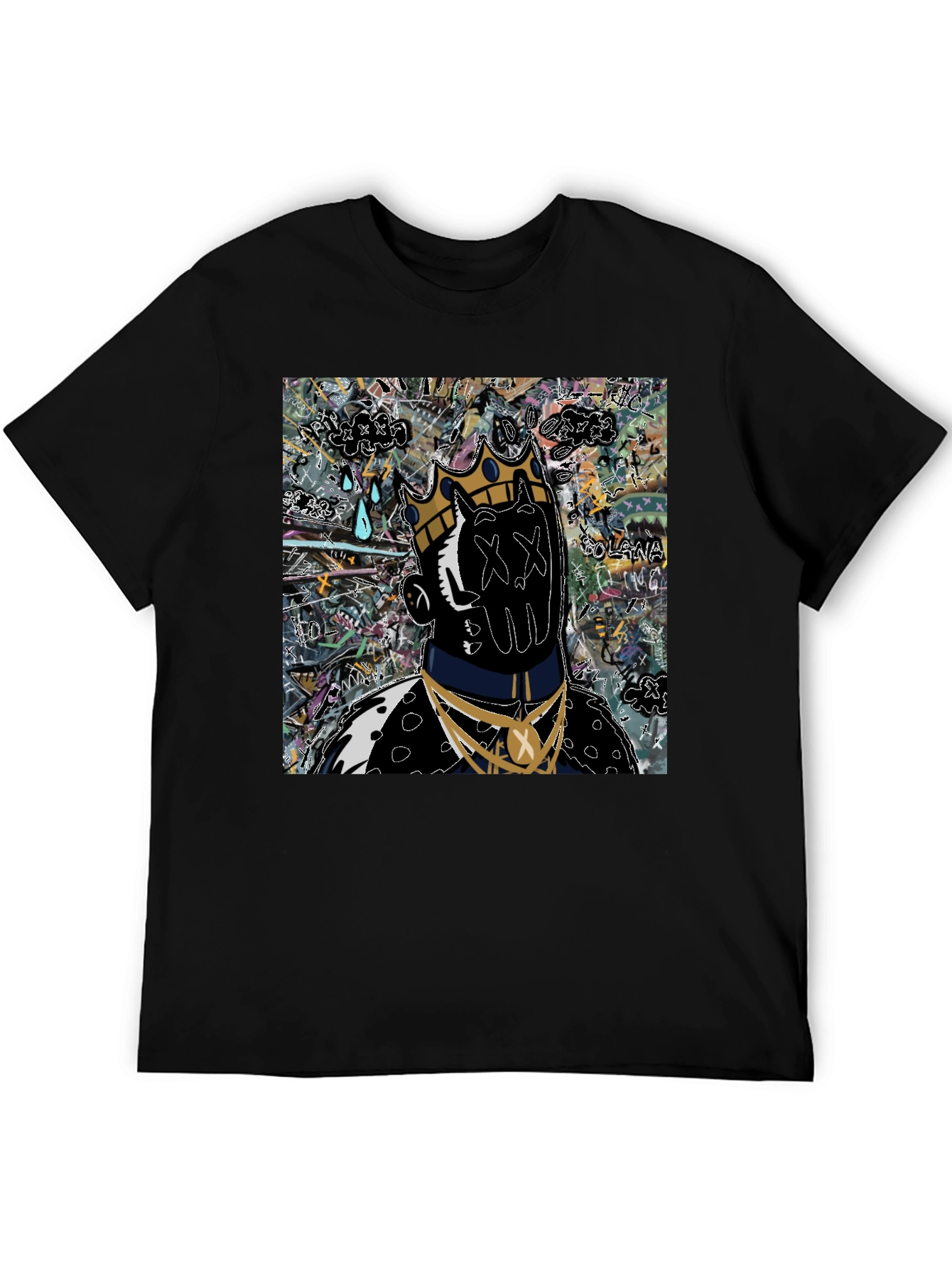 Abstract King Graphic T-Shirt