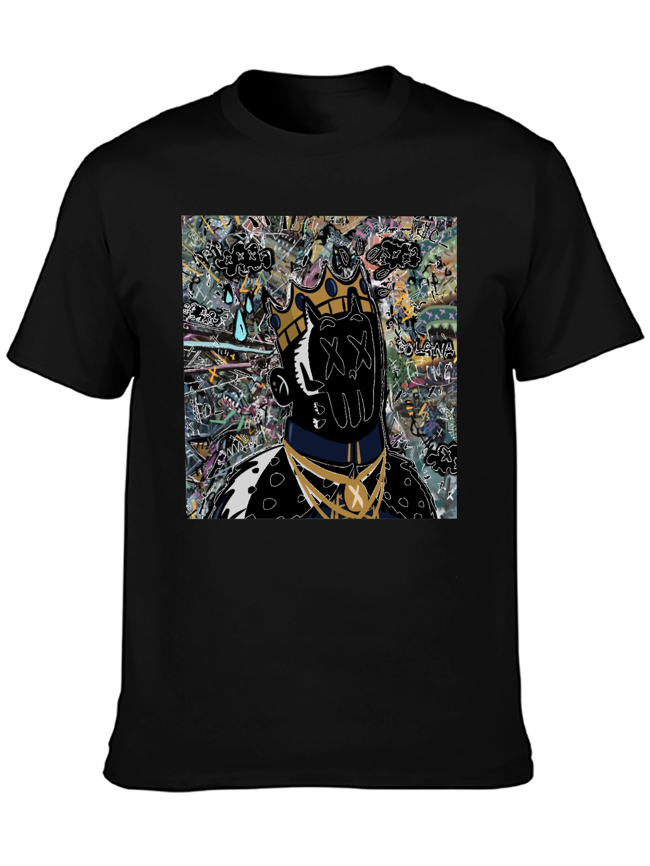 Abstract King Graphic T-Shirt
