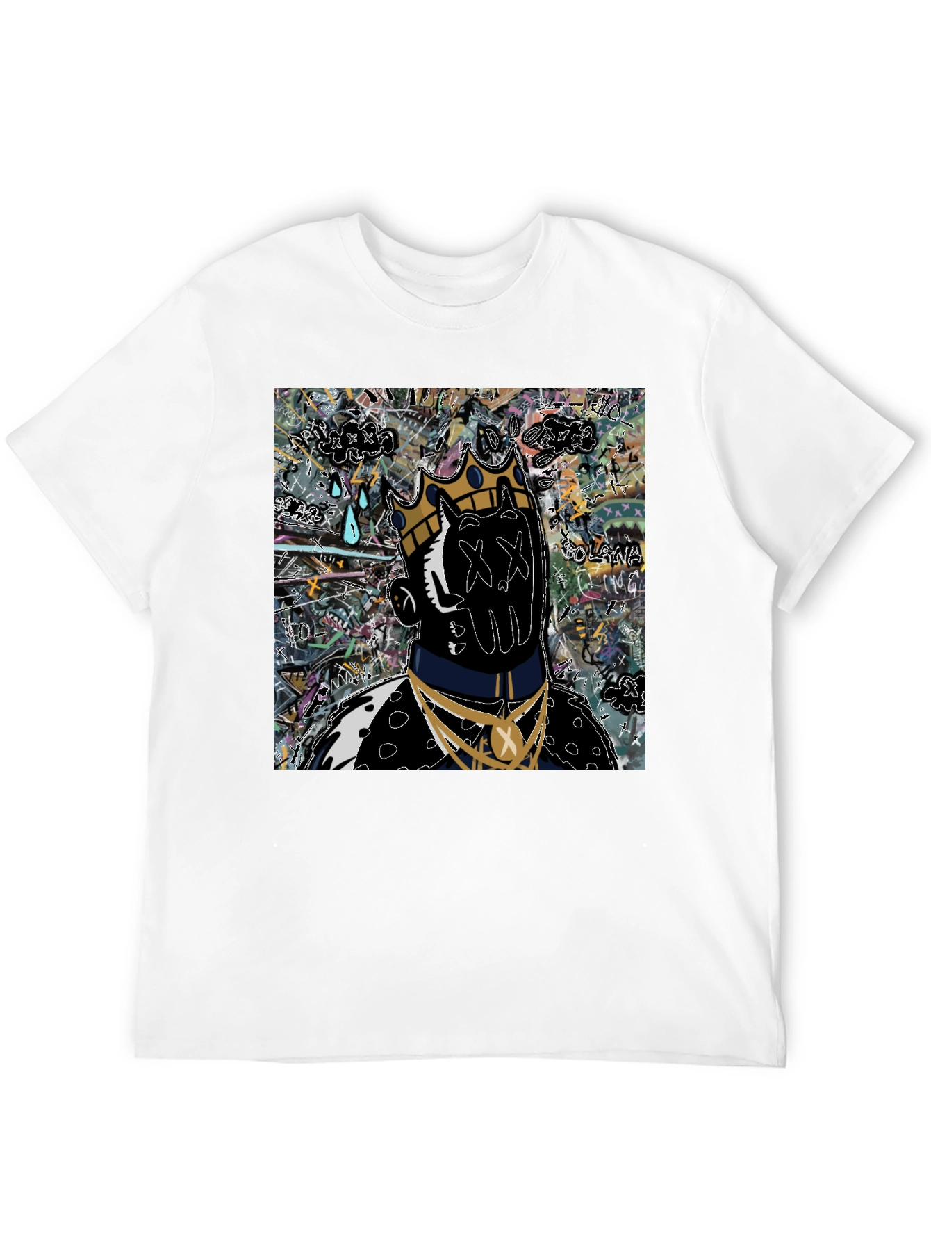 Abstract King Graphic T-Shirt
