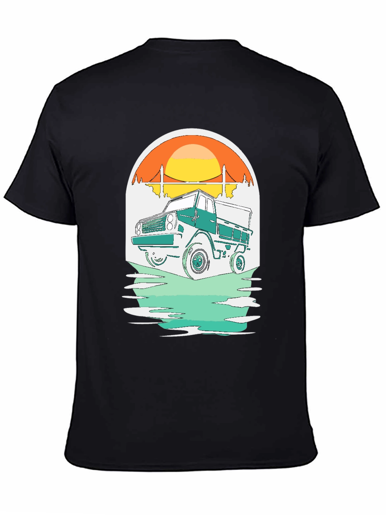 Retro Truck T-Shirt - Adventure Awaits!