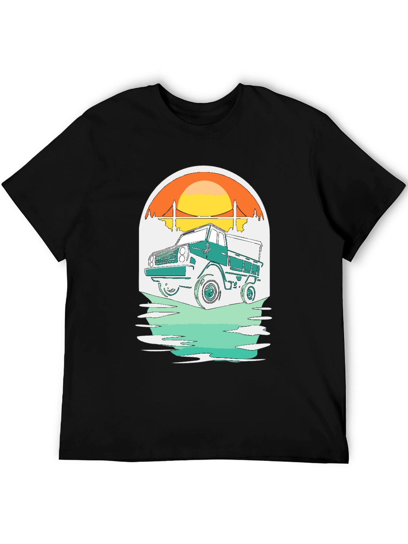 Retro Truck T-Shirt - Adventure Awaits!