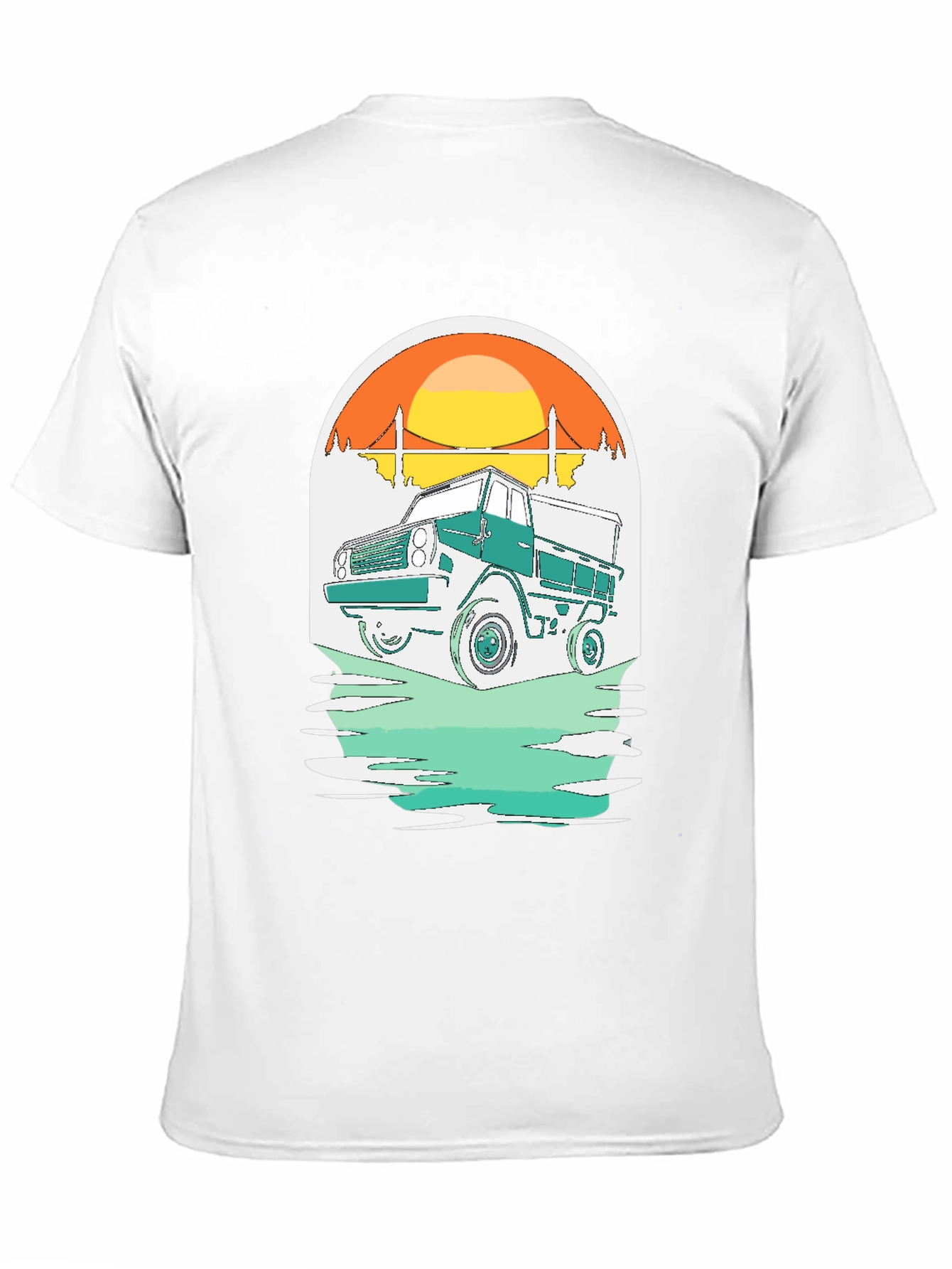 Retro Truck T-Shirt - Adventure Awaits!