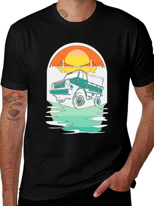 Retro Truck T-Shirt - Adventure Awaits!