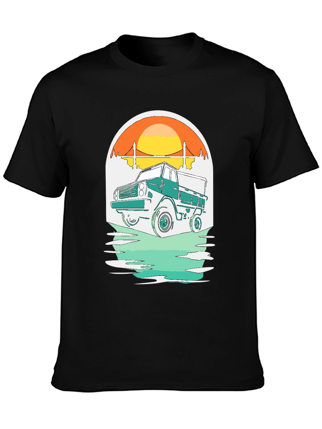 Retro Truck T-Shirt - Adventure Awaits!