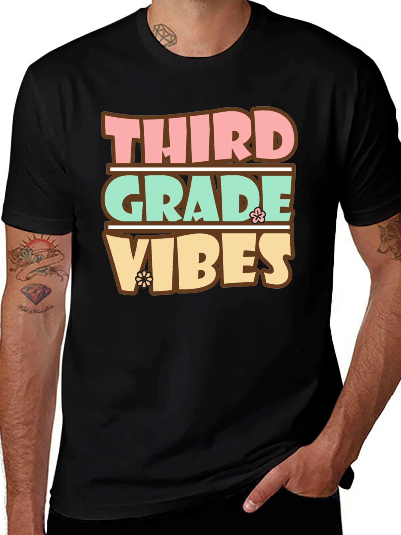 Third Grade Vibes Graphic Tee