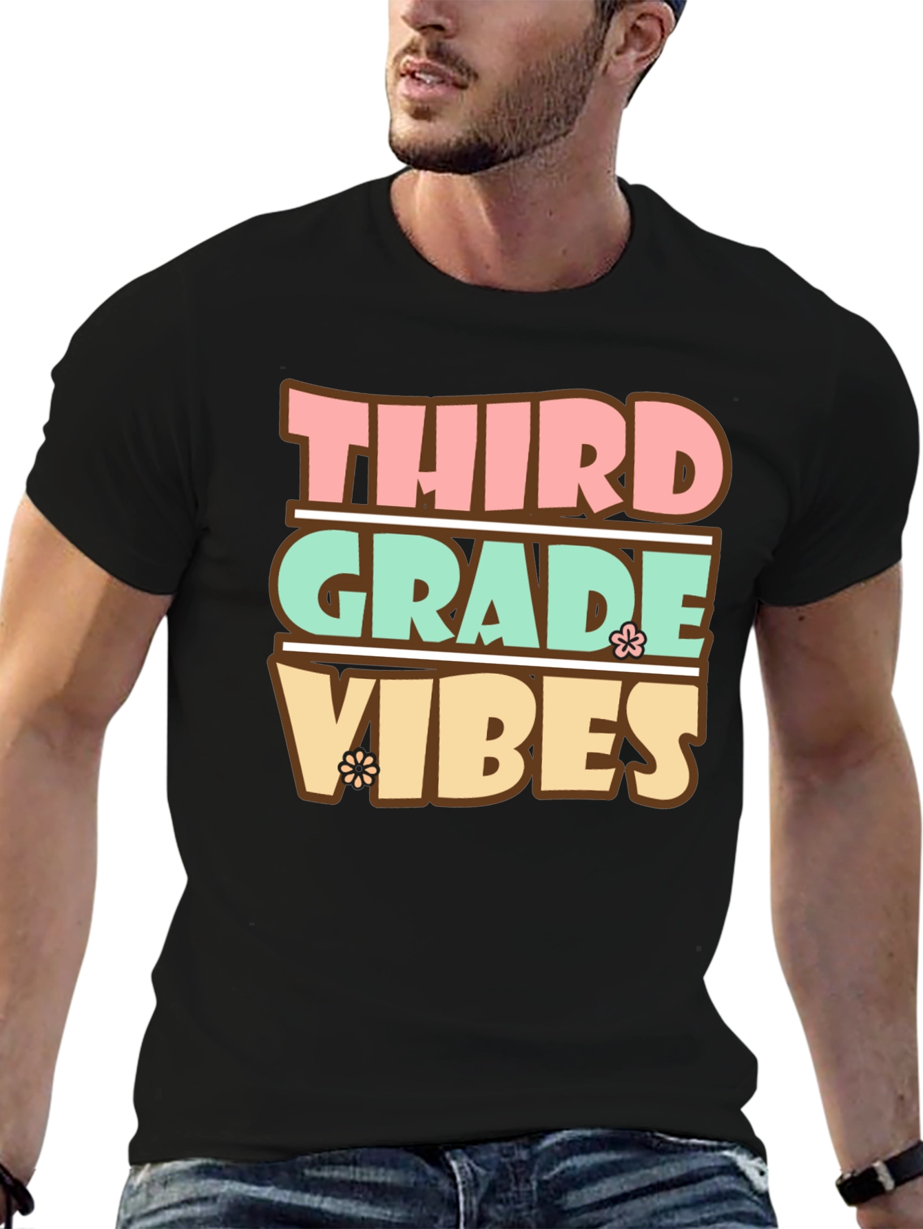 Third Grade Vibes Graphic Tee