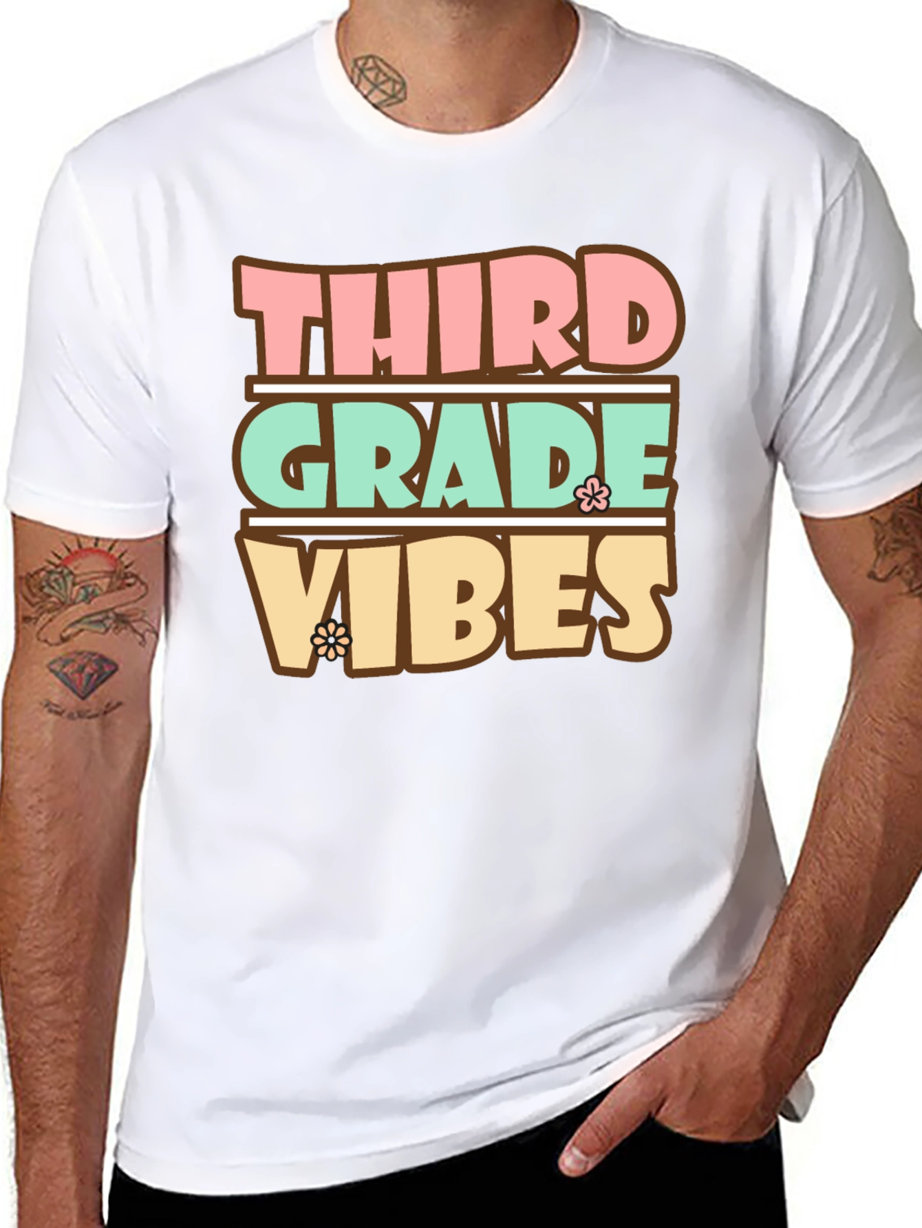 Third Grade Vibes Graphic Tee