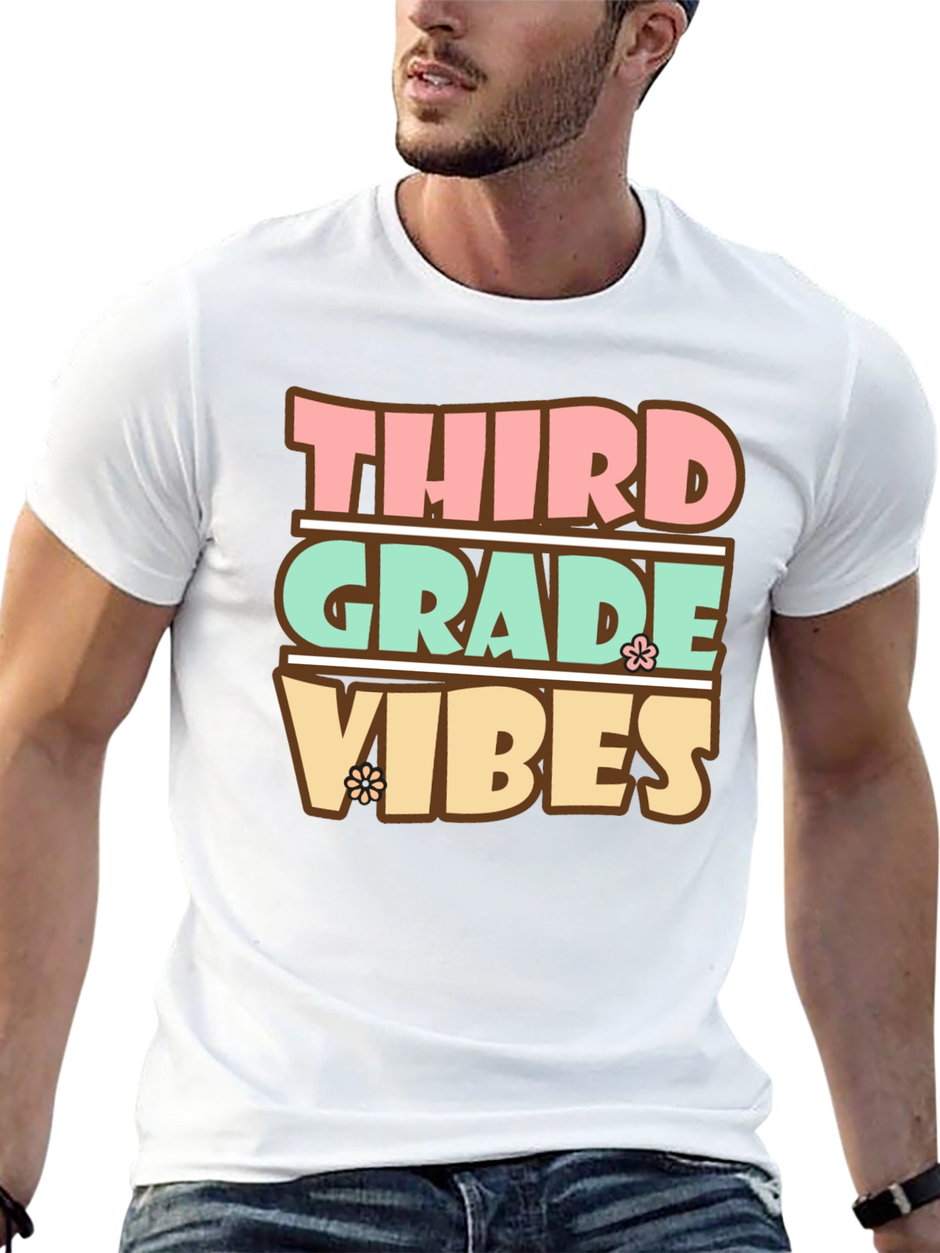 Third Grade Vibes Graphic Tee