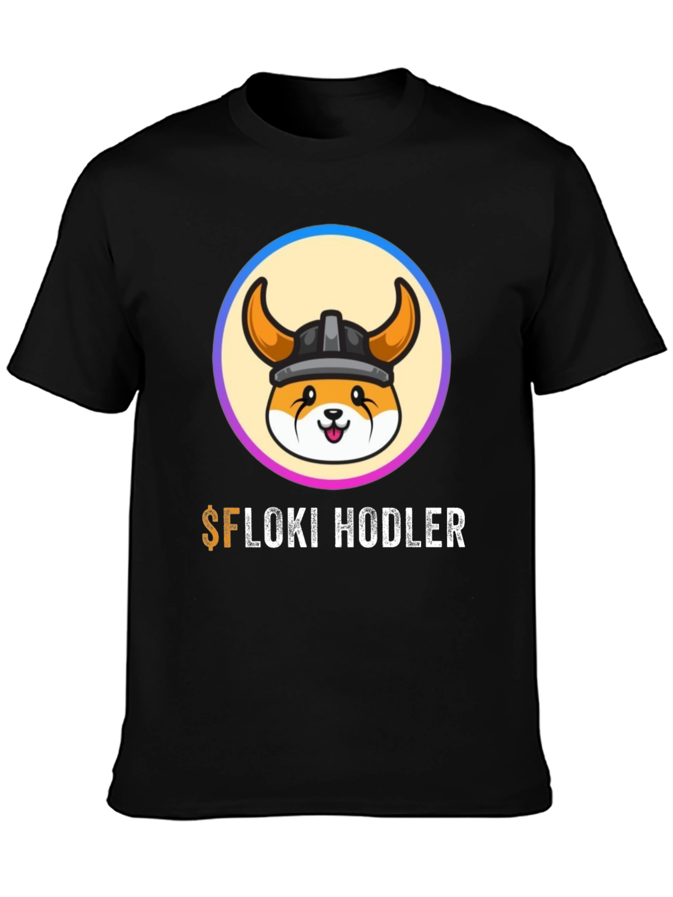 Floki Hodler Black T-Shirt
