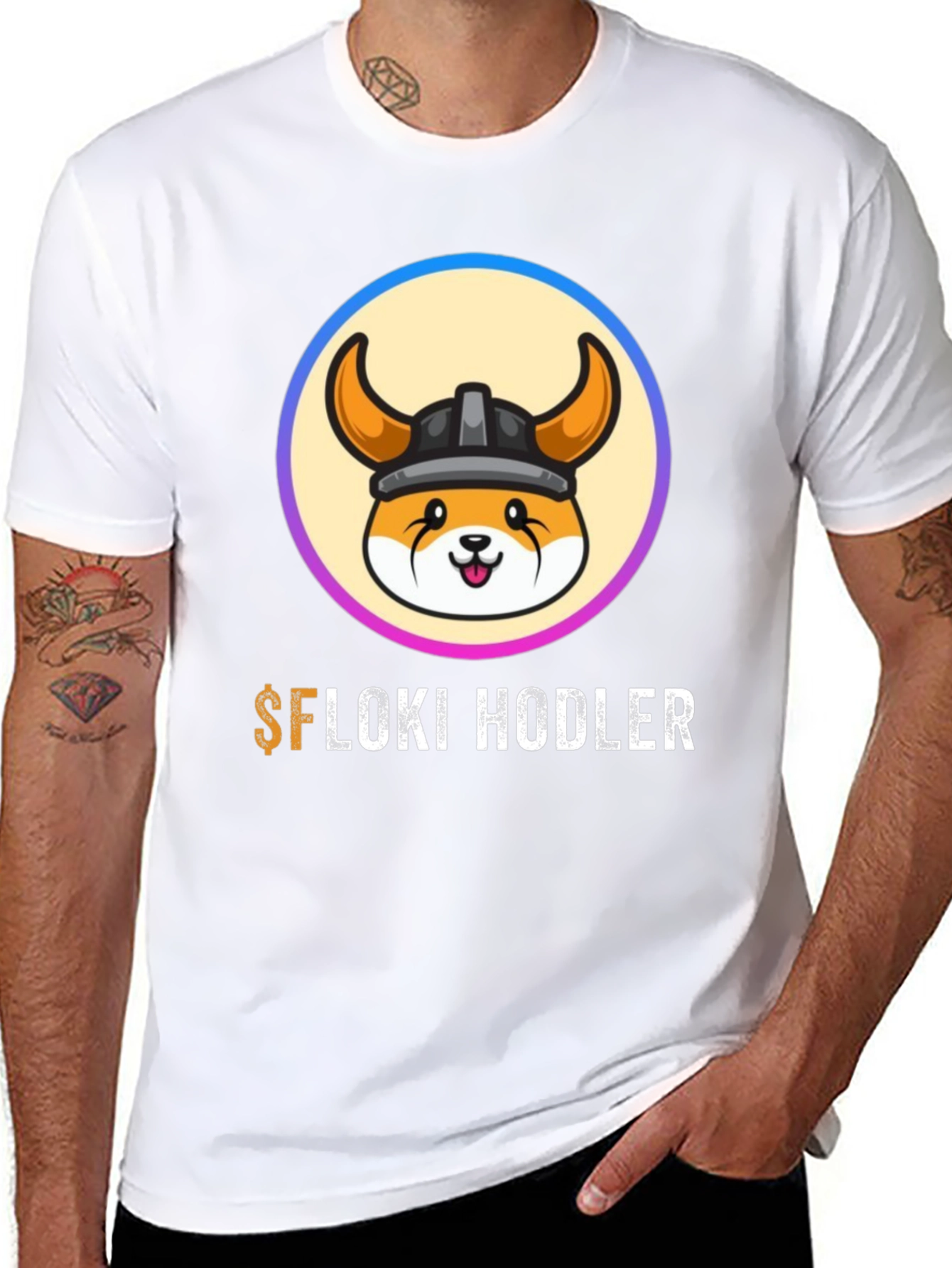 Floki Hodler Black T-Shirt