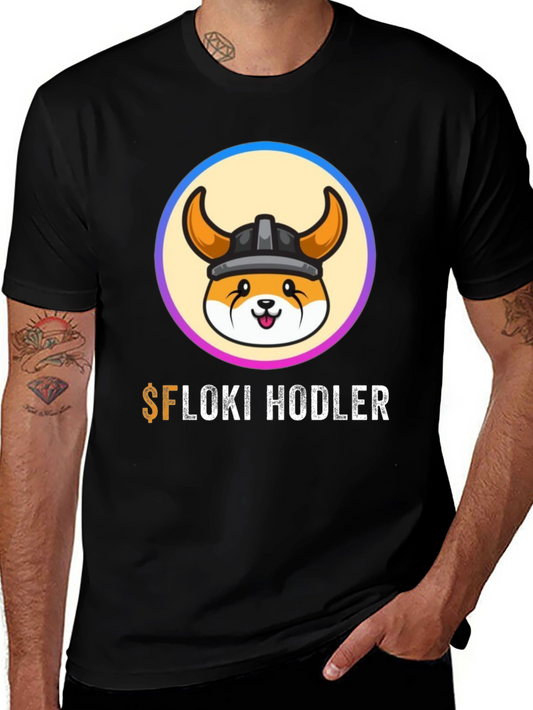 Floki Hodler Black T-Shirt