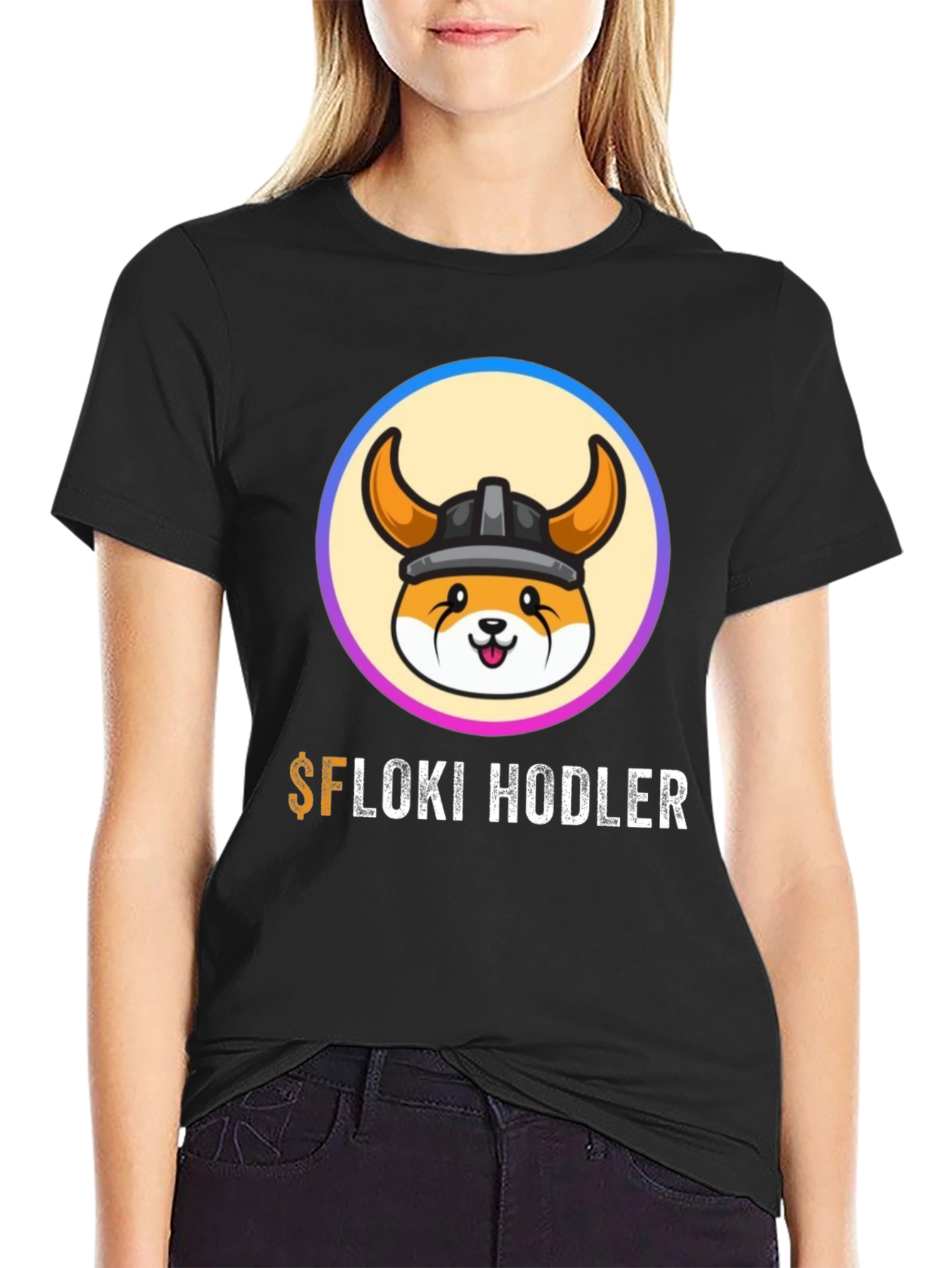 Floki Hodler Black T-Shirt