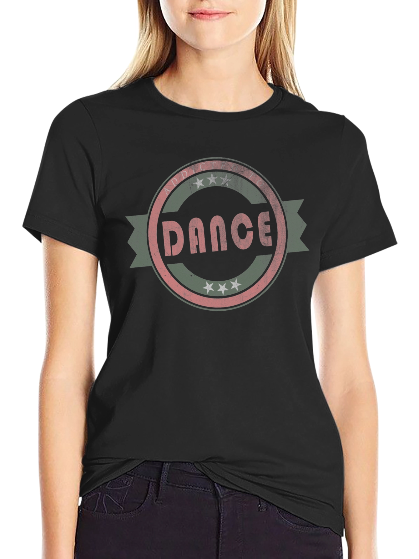 Dance Addicted T-Shirt - Retro Design