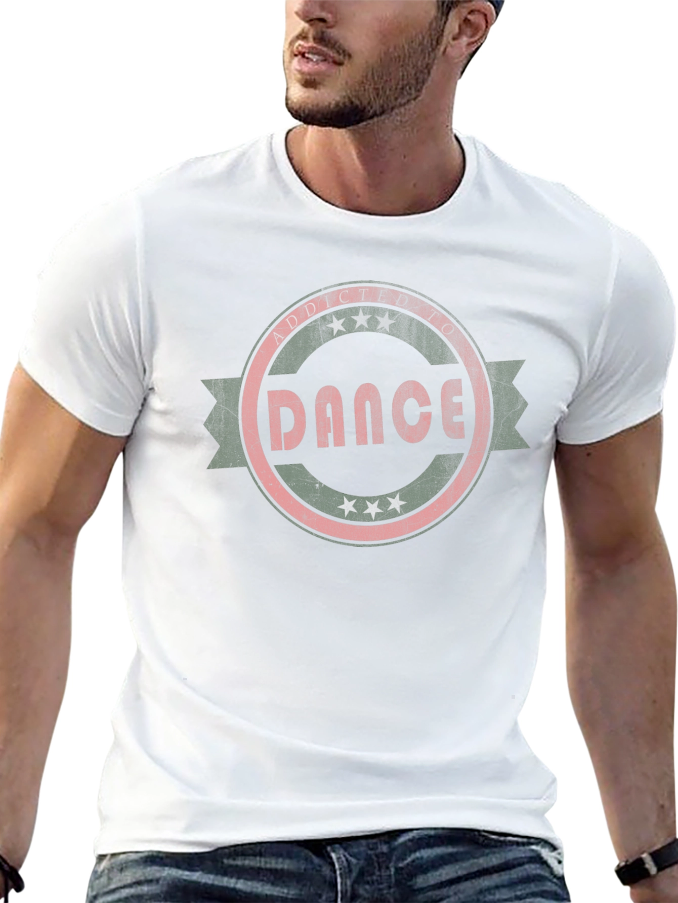 Dance Addicted T-Shirt - Retro Design