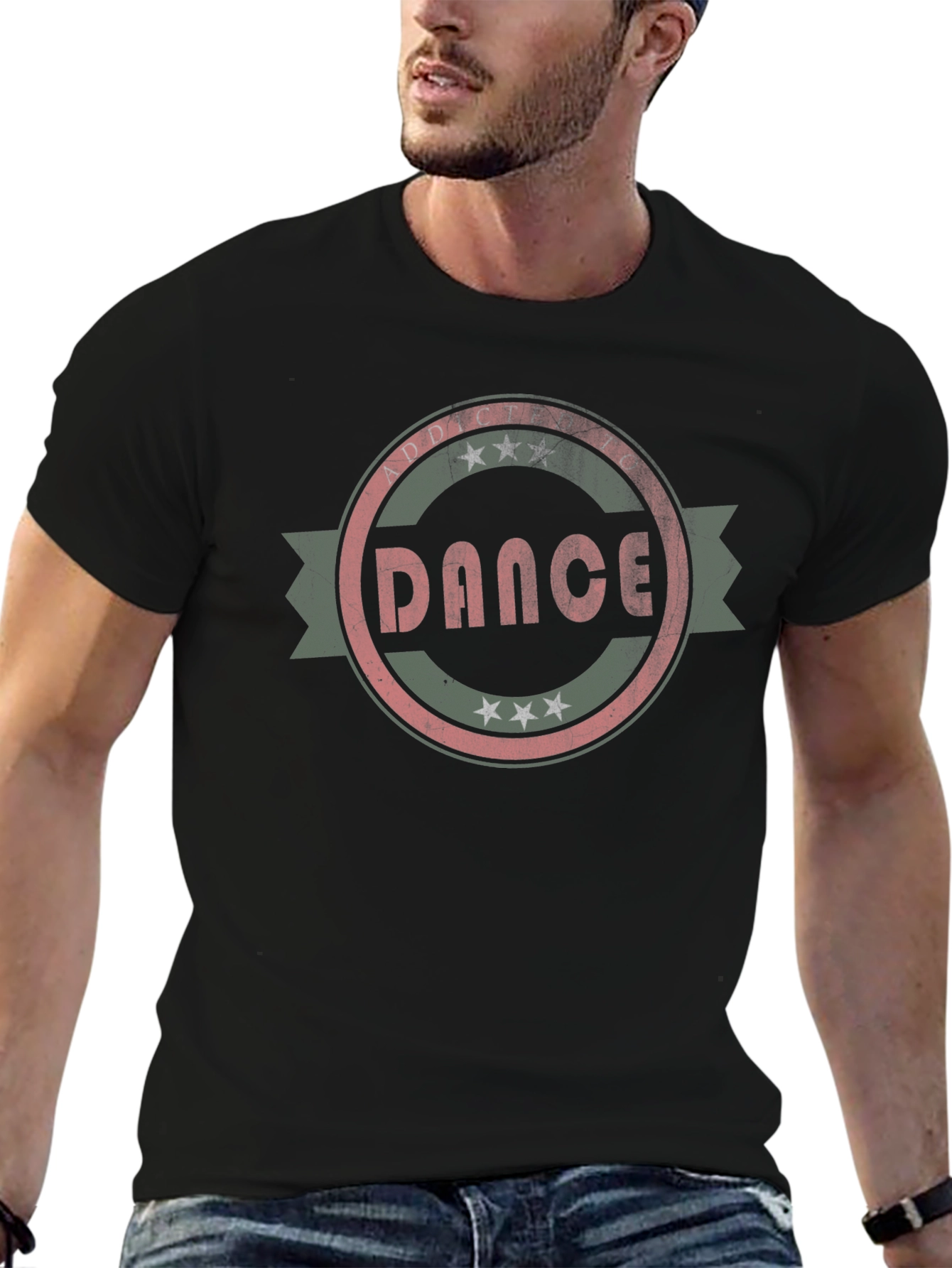 Dance Addicted T-Shirt - Retro Design