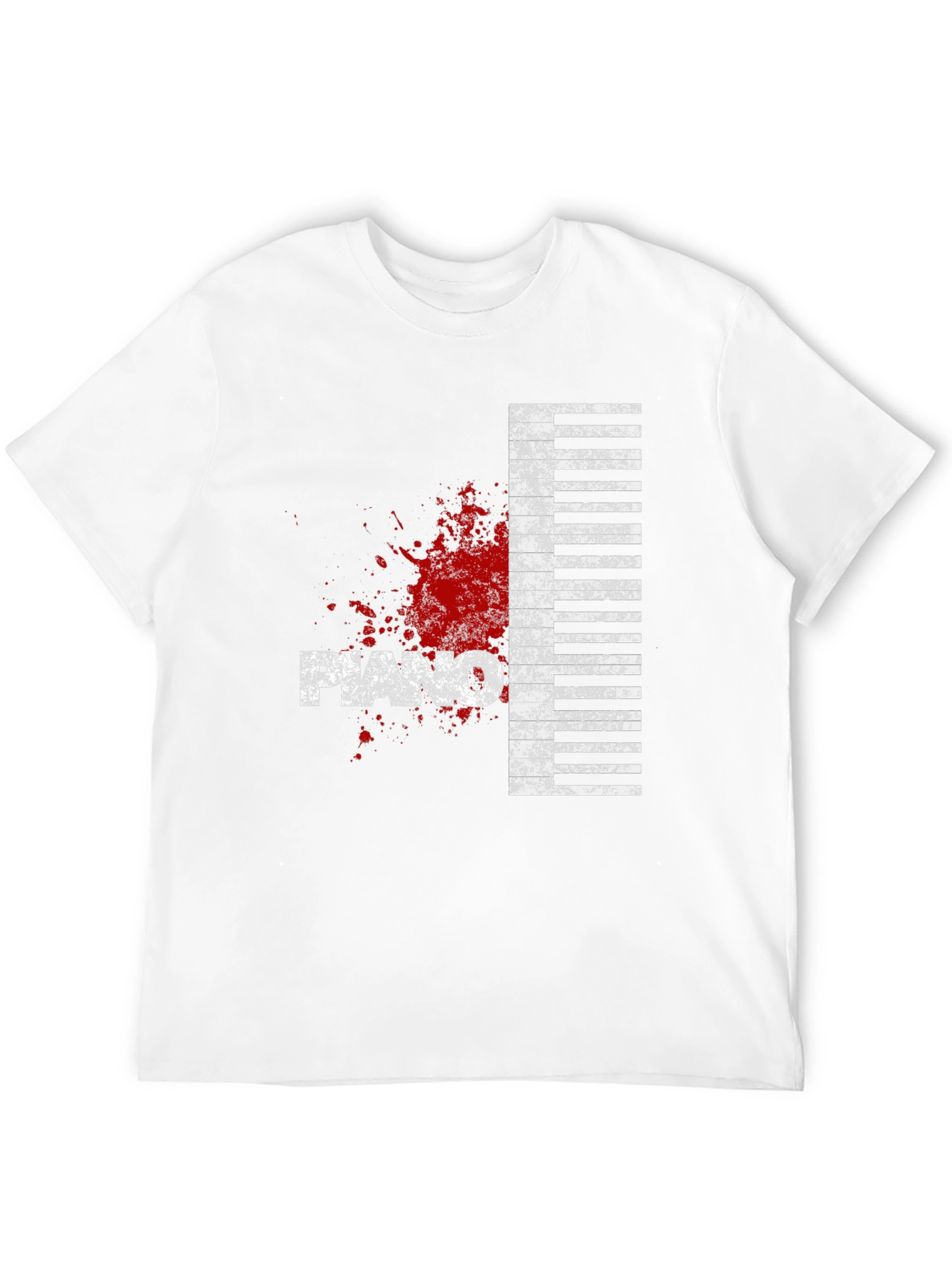 Piano Keys Graphic T-Shirt