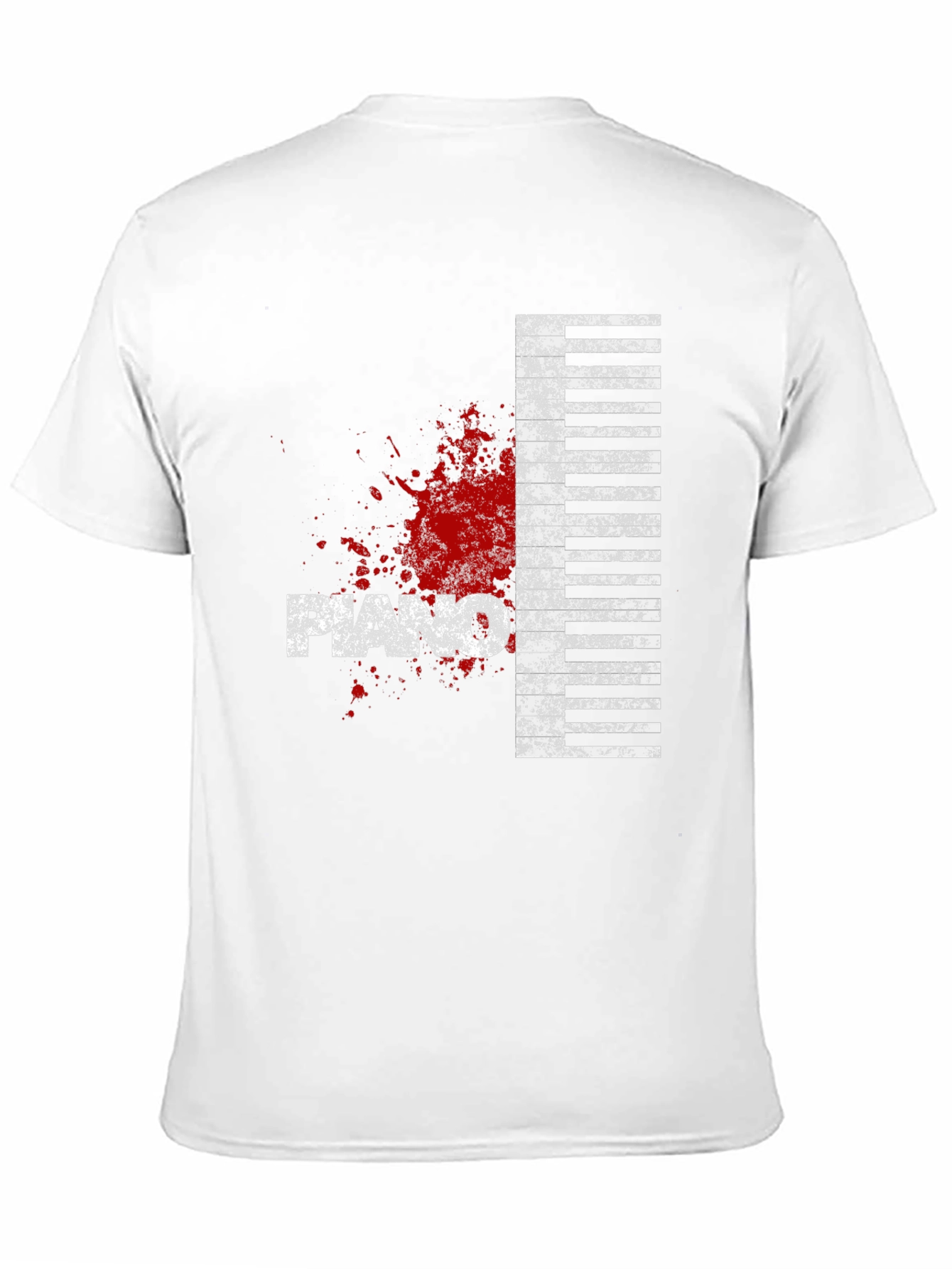 Piano Keys Graphic T-Shirt