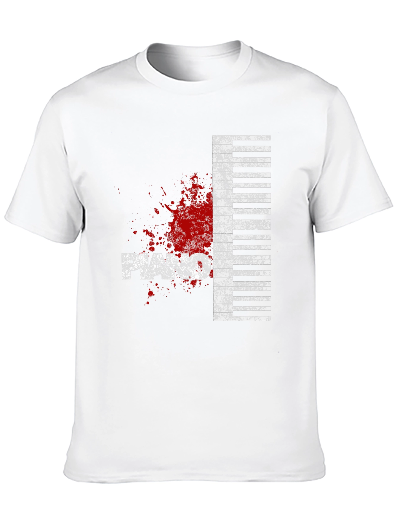 Piano Keys Graphic T-Shirt