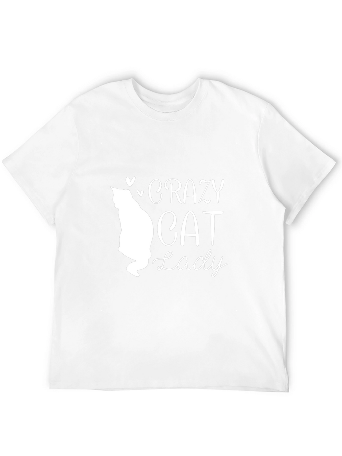 Crazy Cat Lady Graphic Tee - Black
