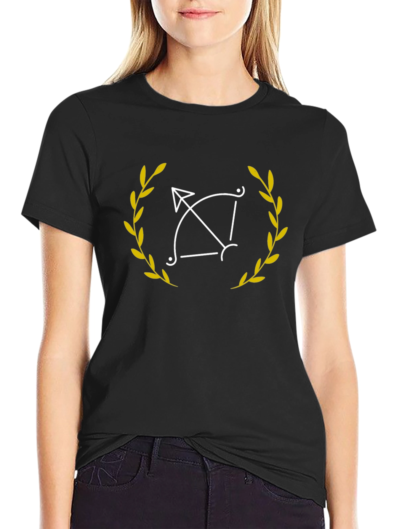 Sagittarius Zodiac T-Shirt - Black