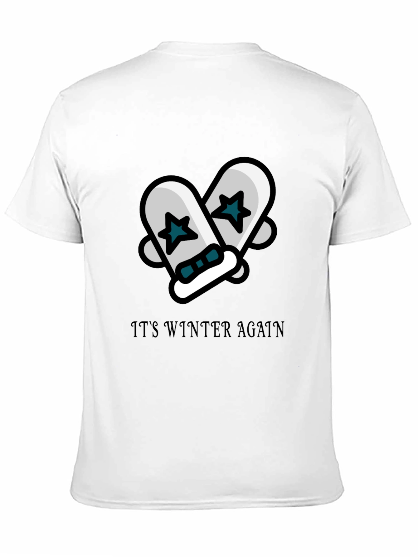 Winter Again Mittens Graphic Tee