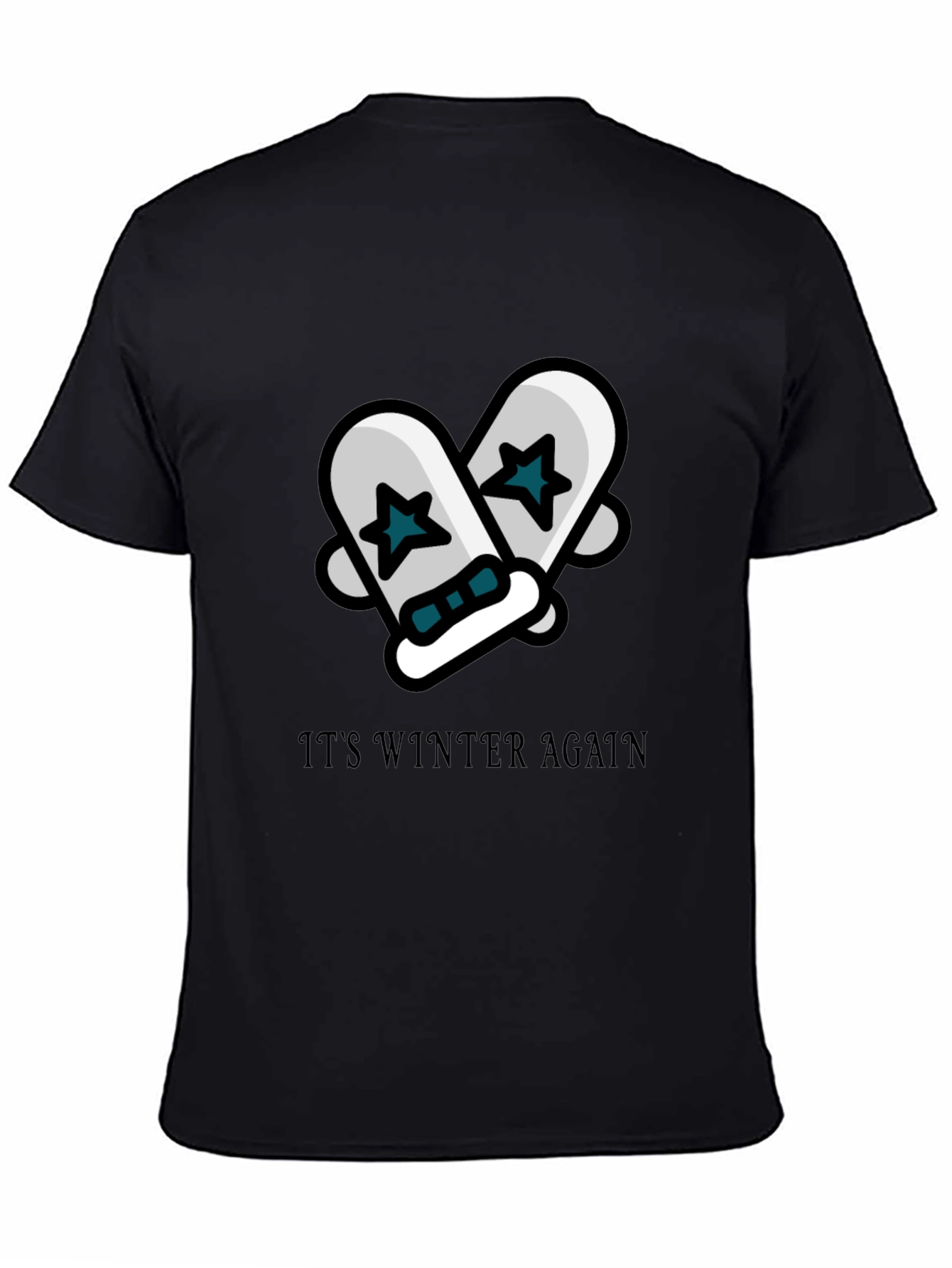 Winter Again Mittens Graphic Tee